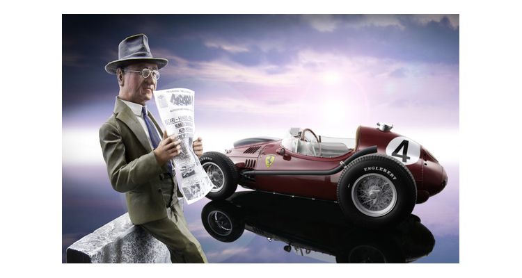 figurine enzo ferrari