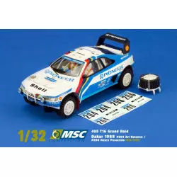 MSC Competition MSC-7404 Peugeot 405 T16 Grand Raid Dakar 1988 n.204 & n.206