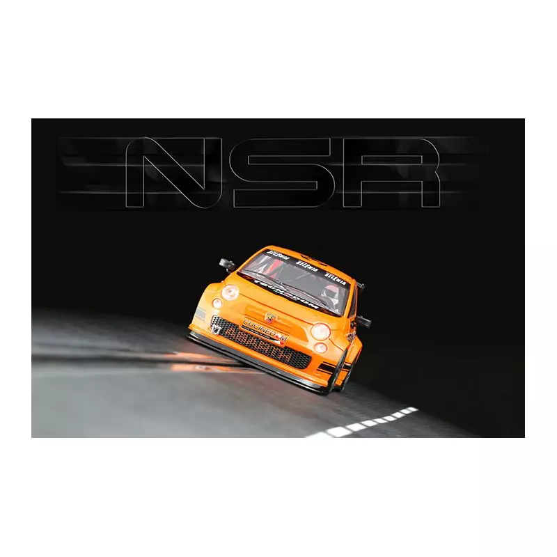 NSR 1182SW Abarth 500 Assetto Corse - Limited Edition Tecnodom n.6 - "orange" - SW Shark 20K