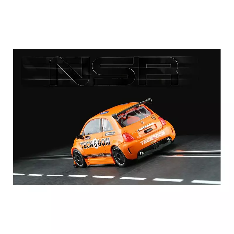 NSR 1182SW Abarth 500 Assetto Corse - Limited Edition Tecnodom n.6 - "orange" - SW Shark 20K