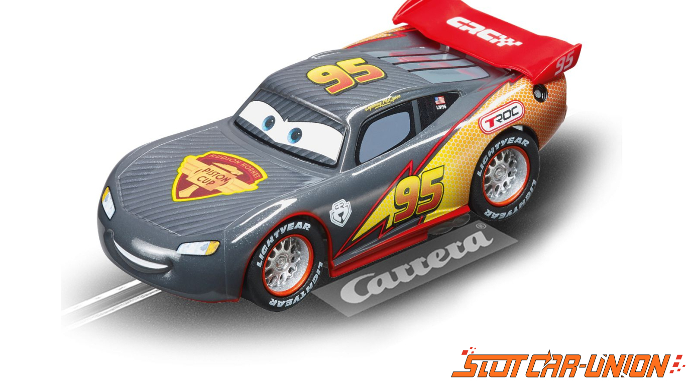 Carrera GO!!! 64050 Disney/Pixar Cars CARBON Lightning McQueen - Slot Car -Union