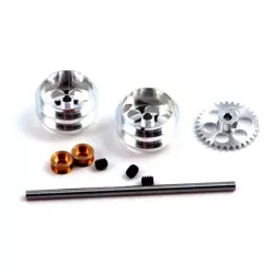 NSR 4019 Rear Kit with 17" wheels for NSR Sidewinder