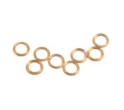NSR 4810 Axle Brass Spacers 0,005" / 0,12mm - 3/32" (10 pcs)