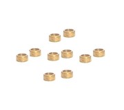 NSR 4813 Axle Brass Spacers 0,040" / 1mm - 3/32" (10 pcs)
