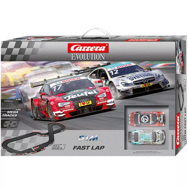 Carrera Evolution 25220 Coffret DTM Fast Lap