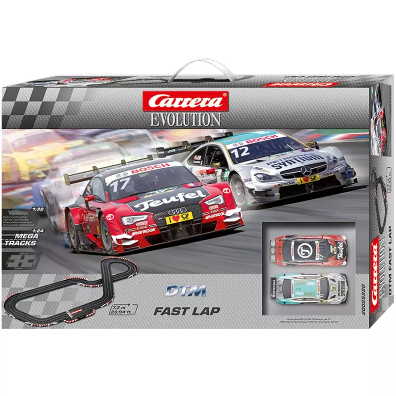 Carrera Evolution 25220 DTM Fast Lap Set