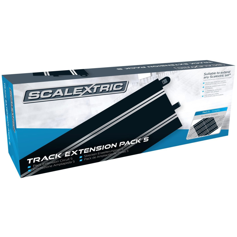                                     Scalextric C8554 Track Extension Pack 5 - 8 X C8205 Droites