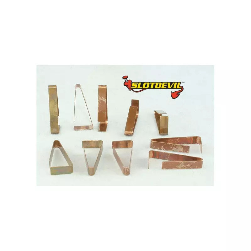 Slotdevil 05990006 Clips for additional supply Carrera x10