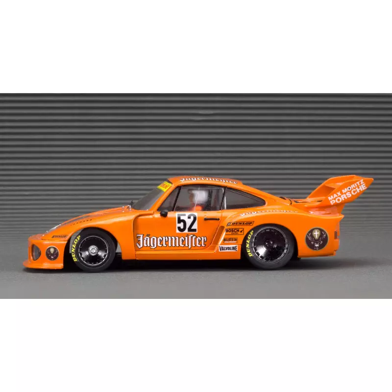 Scaleauto SC-6029 Porsche 935 DRM Zolder 1977 n.52 Team Max Moritz Jagermeister