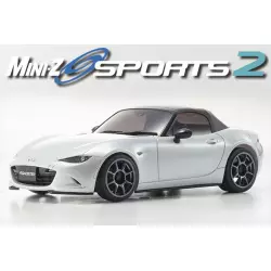 Kyosho Mini-Z MR03 Sports 2 Mazda Roadster Ceramic Metallic (N-RM/KT19)