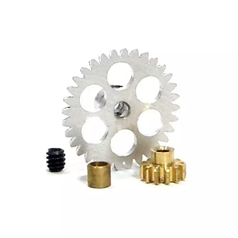  NSR 6704 Kit Anglewinder 12:32 32 Gear + 12 Pinion + 3mm Axle Spacer for Ninco