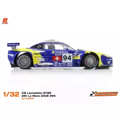 Scaleauto SC-6051R C8 Laviolette GT2R Spyder 24h Le Mans 2008 n.94