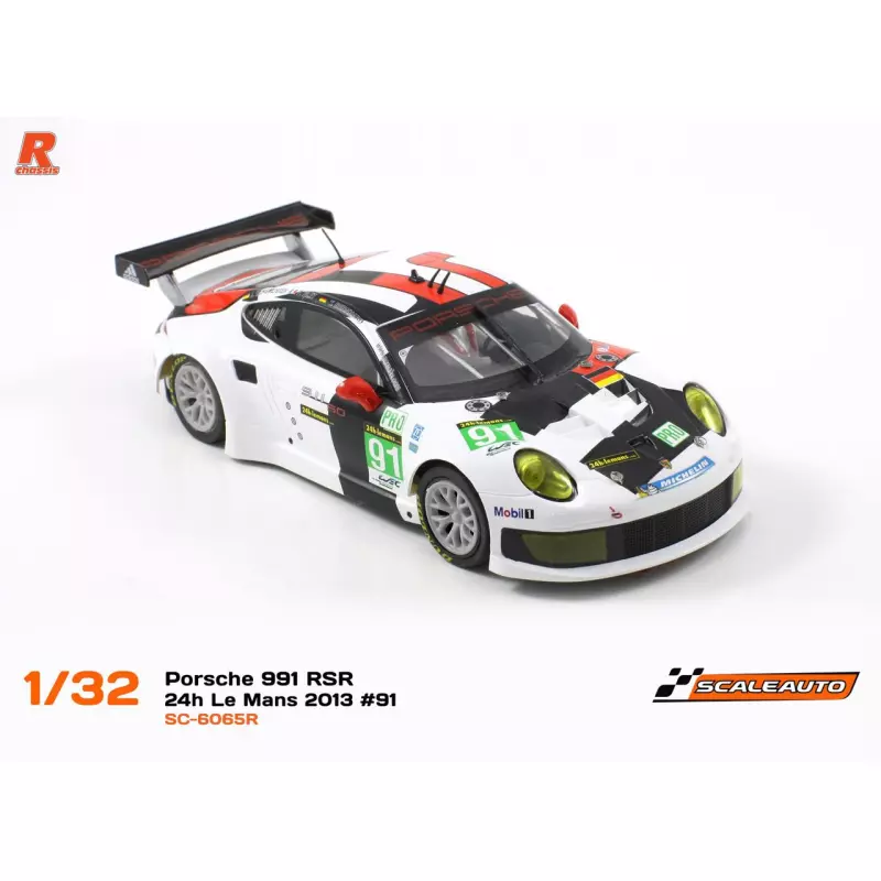 Scaleauto SC-6065R Porsche 991 RSR 24h Le Mans 2013 n.92 Winner