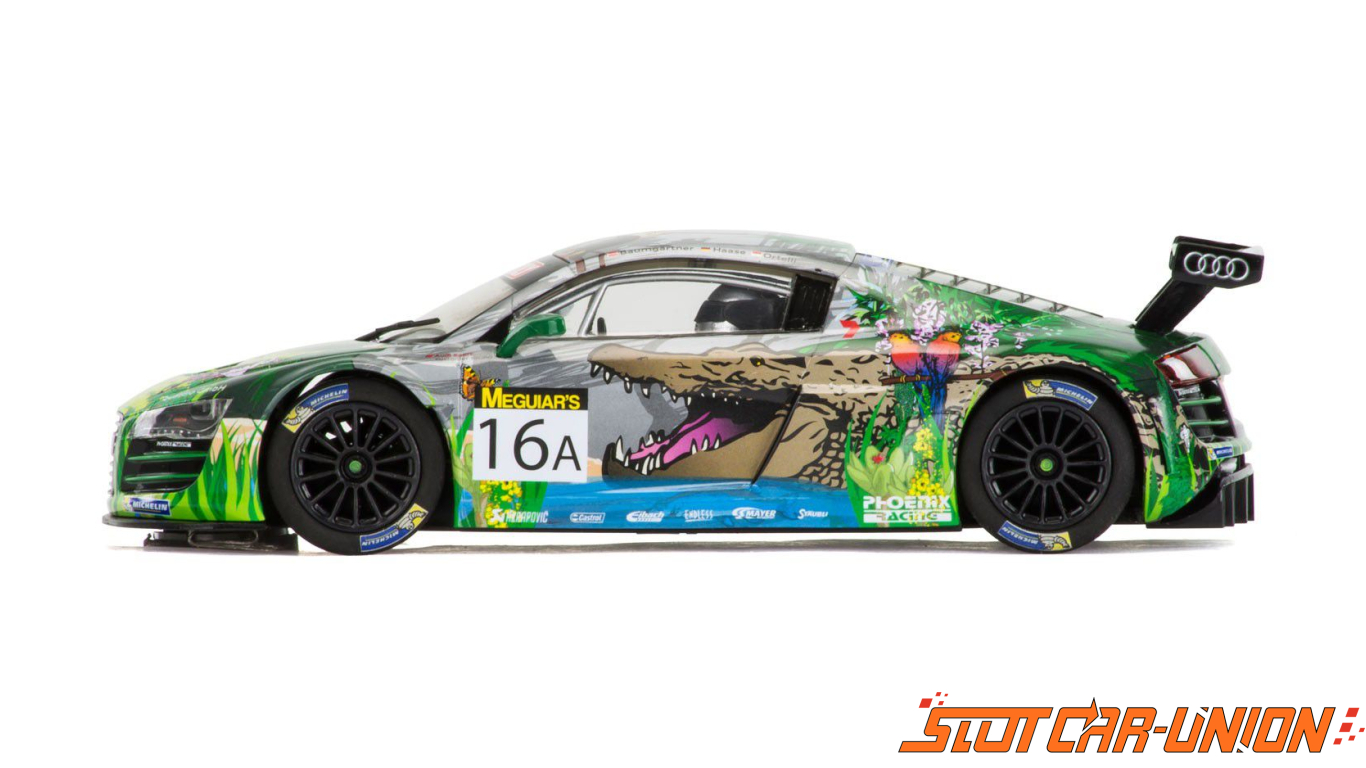 Scalextric C3717 Audi R8 GT3 Crocodile Phoenix 12hr Bathurst
