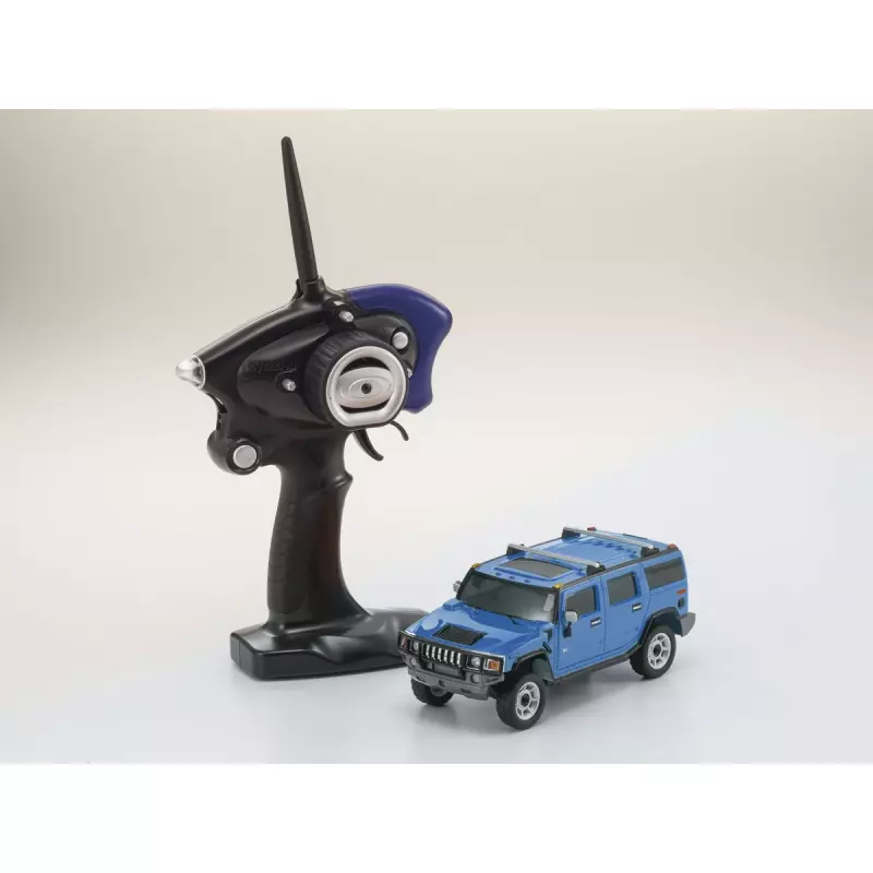 Kyosho Mini-Z Overland MV01 Sports Hummer H2 Bleu (KT19)