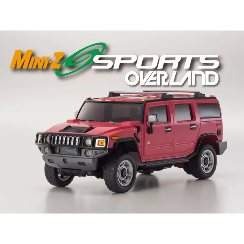 Kyosho Mini-Z Overland MV01 Sports Hummer H2 Rose (KT19)