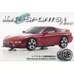 Kyosho Mini-Z MA020 Sports 4WD Mazda RX-7 FD3S Rouge (KT19)