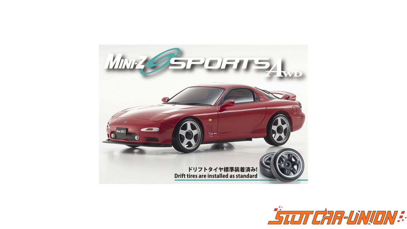Kyosho Mini-Z MA020 Sports 4WD Mazda RX-7 FD3S Red (KT19 Kyosho Mini-Z MA020 Sports 4WD Mazda RX-7 FD3S Red (KT19