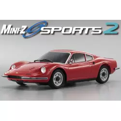 Kyosho Mini-Z MR03 Sports 2 Ferrari Dino 246 GT Rouge (N-RML/KT19)