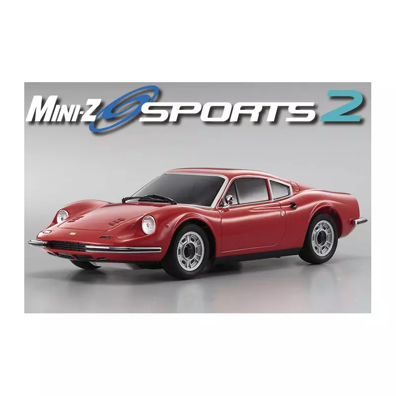 Kyosho Mini-Z MR03 Sports 2 Ferrari Dino 246 GT Red (N-RML