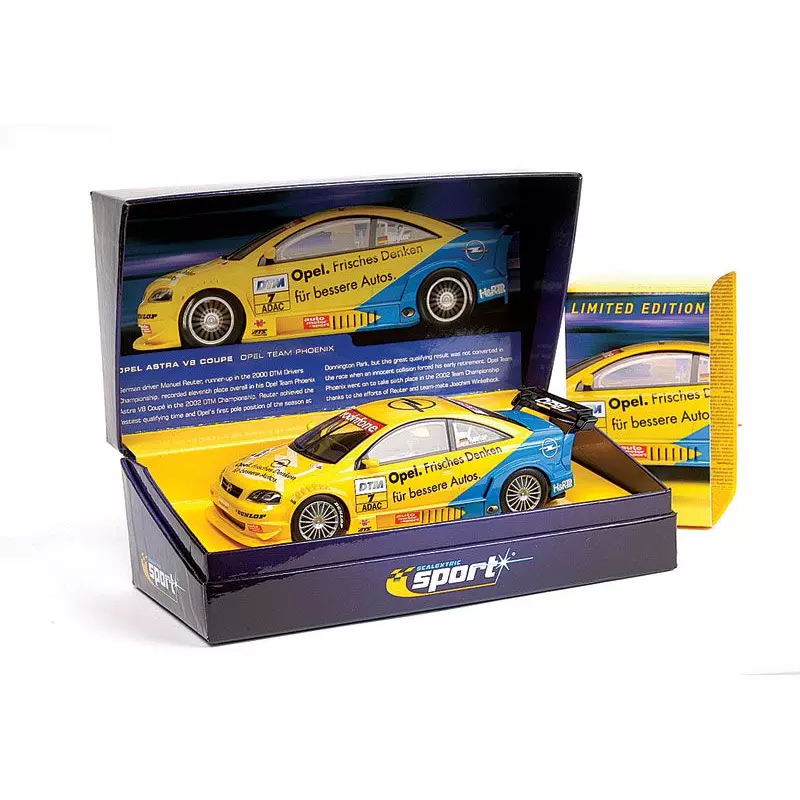 Scalextric C2474A Opel Astra V8 Coupe n.7 Opel Team Phoenix Limited Edition