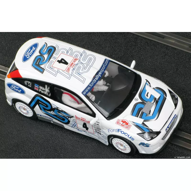 Scalextric C2489 Ford Focus WRC 4th place - Rallye Monte-Carlo 2003