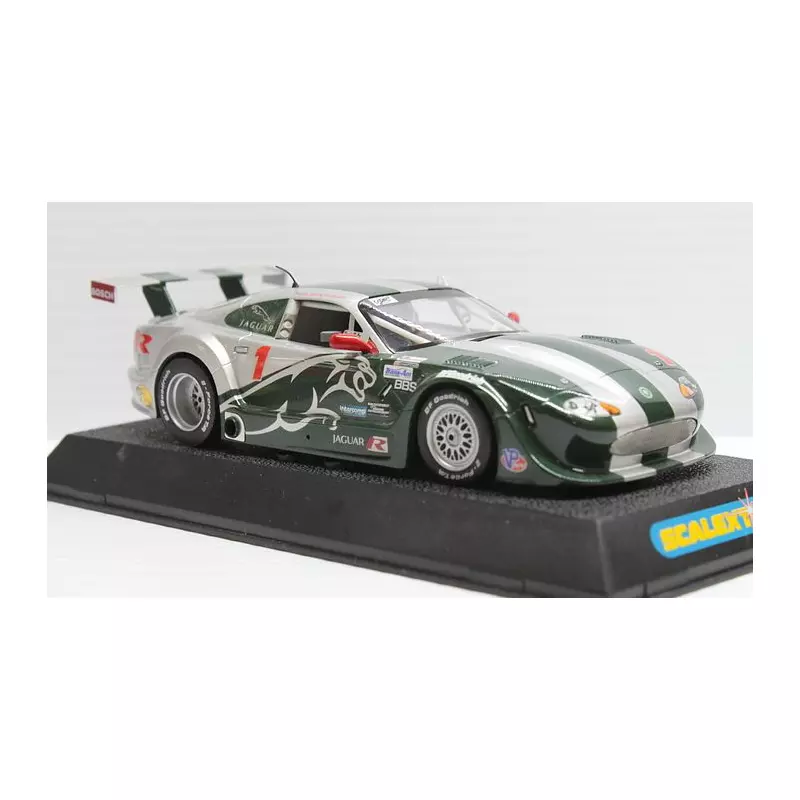 Scalextric C2711 Jaguar XKRS Trans Am n.1 Rocketsports Slot Car Union