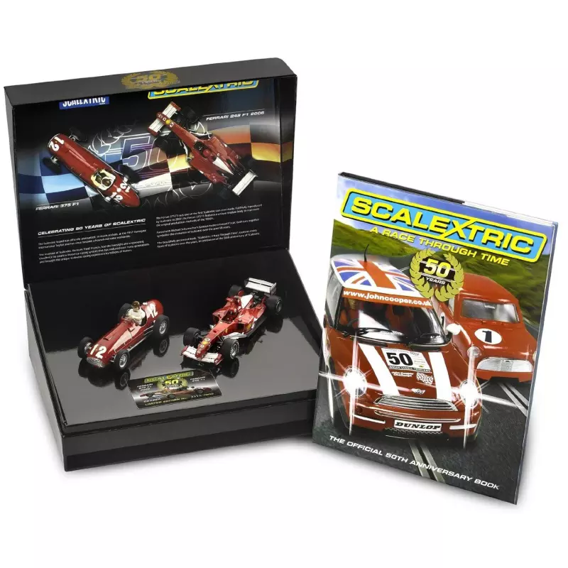 Scalextric C2782A 50th Anniversary Pack Special Ferrari Limited Edition