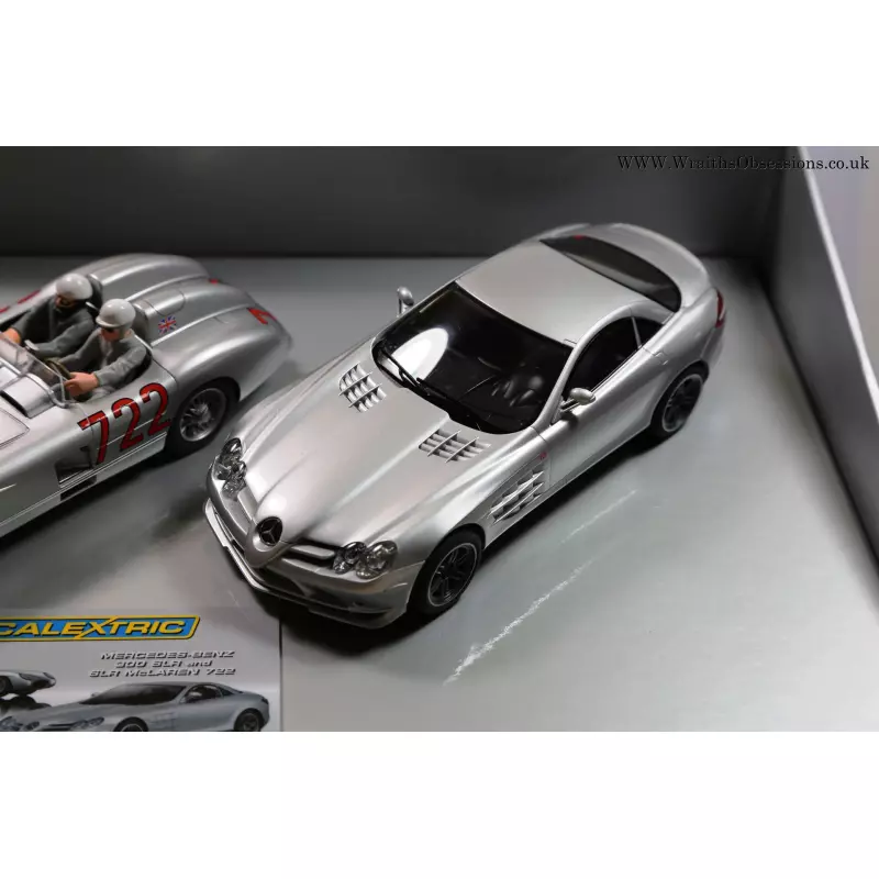 Scalextric C2783A Mercedes Benz 300 SRL and SLR McLaren 722 Limited Edition