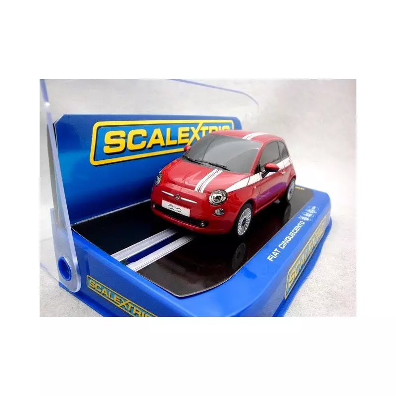 Scalextric C2934 Fiat Cinquecento Rouge Slot Car Union