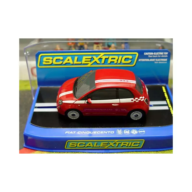 Scalextric C2934 Fiat Cinquecento Rouge