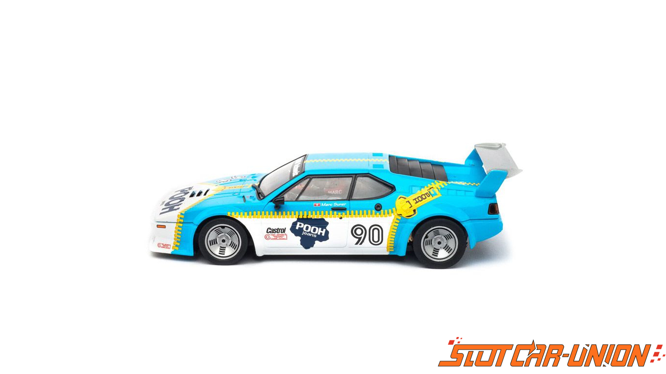 Carrera Digital 124 23828 BMW M1 PROCAR /"Sauber Racing Norisring 1980 No.90/"