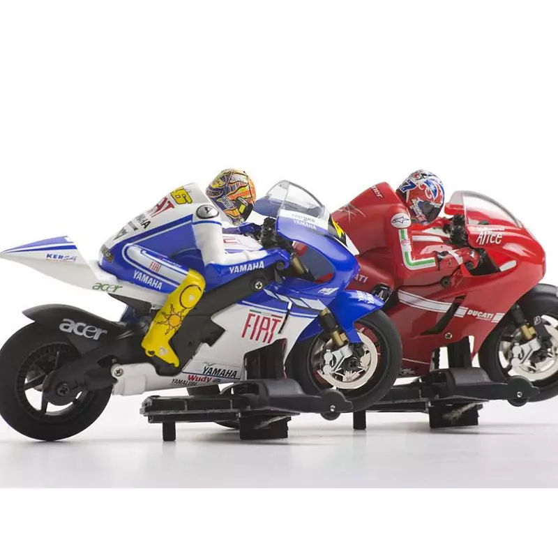 BYCMO Pack 2 Motorbikes + 2 Remotes Rossi vs Stoner