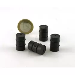 LE MANS miniatures Bidon 200l métal noir