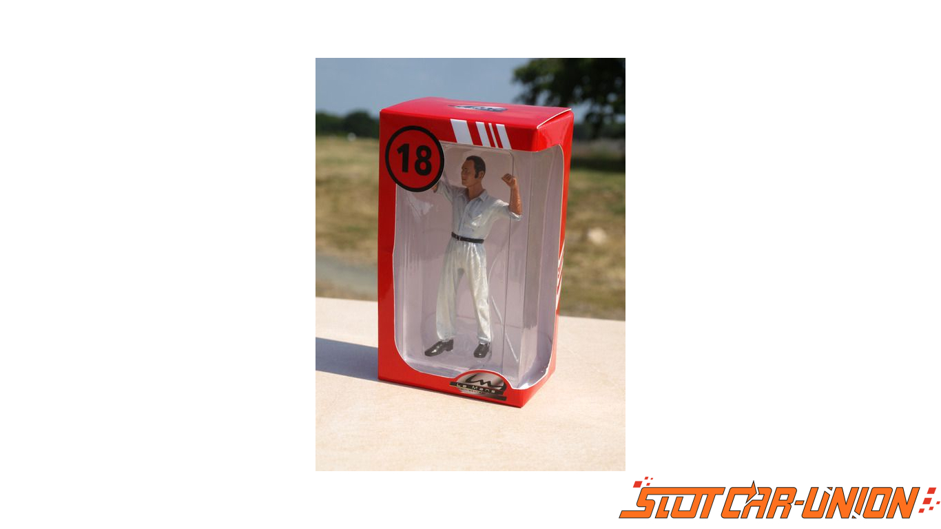 Le Mans Miniatures Manfred /"The Mechanic/" 1//18