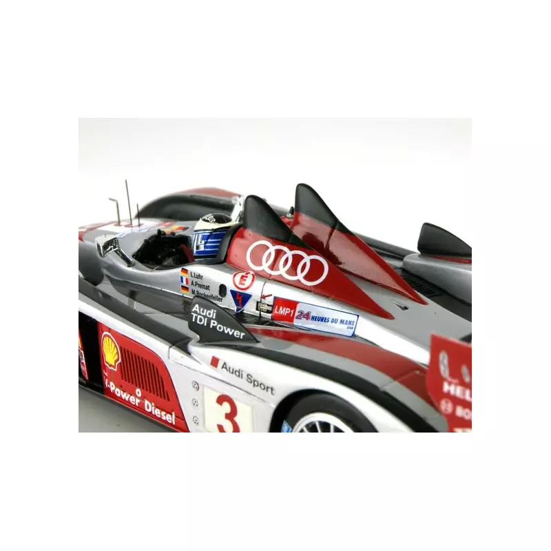LE MANS miniatures Audi R10 TDI n°3 24 Heures du Mans 2008