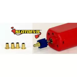 Slotdevil 201362003 Shaft Adapter 1,5 to 2 mm Length 3 mm x4