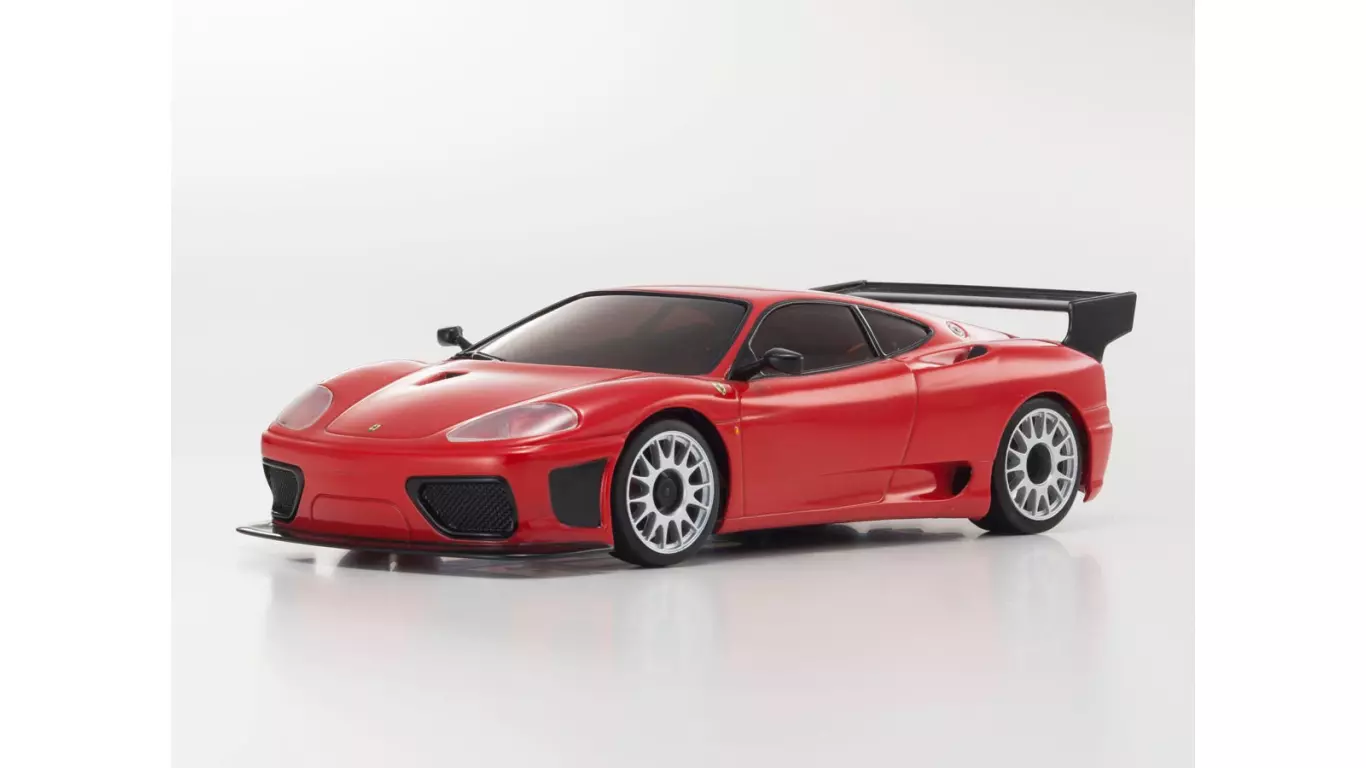 Kyosho Mini-Z MR03 Sports 2 Ferrari 360 GTC Red (W-RM/KT19) - Slot Car-Union