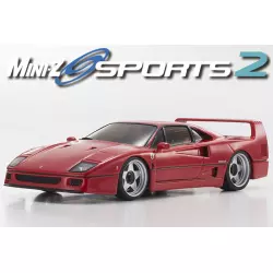 Kyosho Mini-Z MR03 Sports 2 Ferrari F40 Rouge (W-RM/KT19)