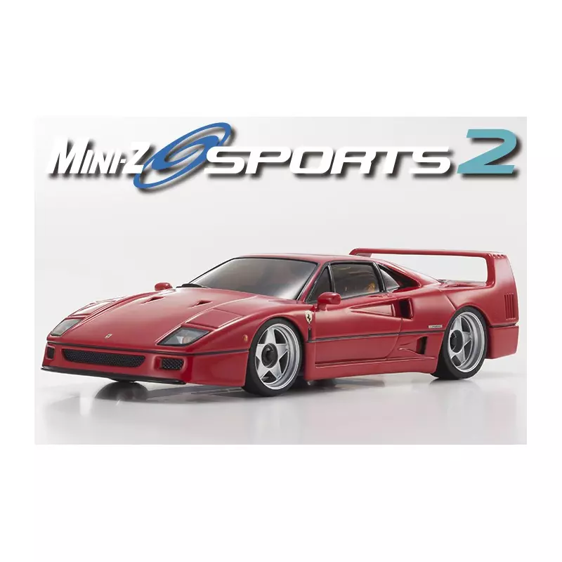 Kyosho Mini-Z MR03 Sports 2 Ferrari F40 Red (W-RM/KT19)