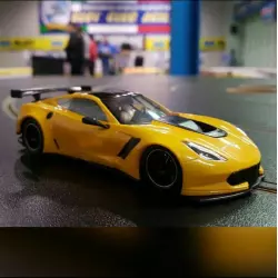 NSR 0023AW Corvette C7R Test Car "Yellow" King EVO3