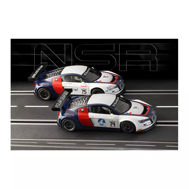 NSR 0029AW Audi R8 Blancpain Sprint Series 2015 ISR Racing n.75