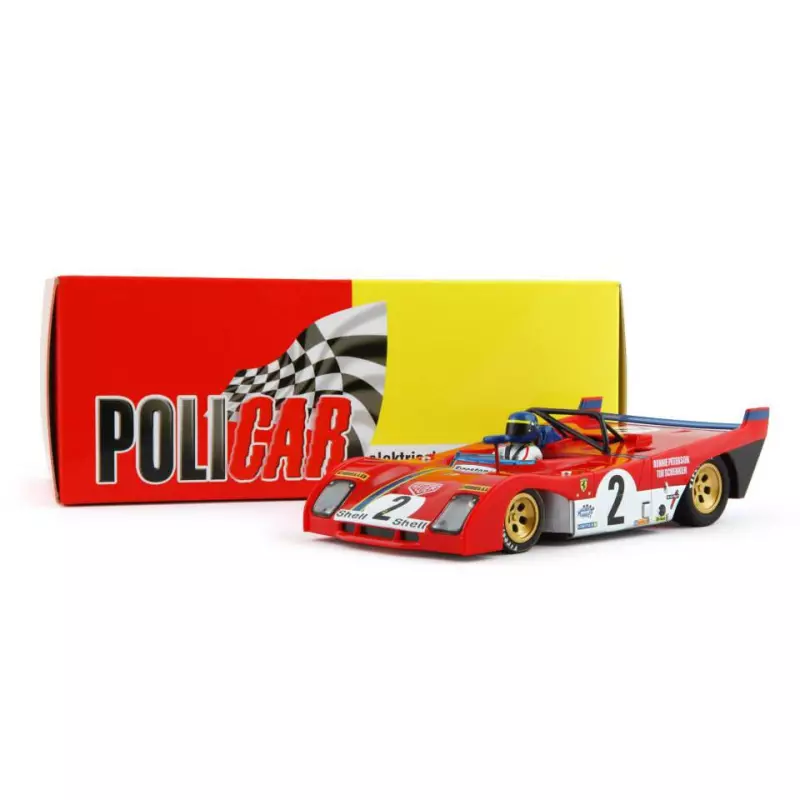 Policar CAR01b Ferrari 312 PB n.2 3rd 1000 Km Monza 1972