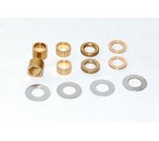 BRM S-011 Full set of spacers for 3mm axle 0.1 - 0.25 - 0.5 - 1 - 2 - 3  (2 x each size)