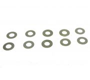 BRM S-011-B Steel spacers for 3mm axle 0.25mm x10