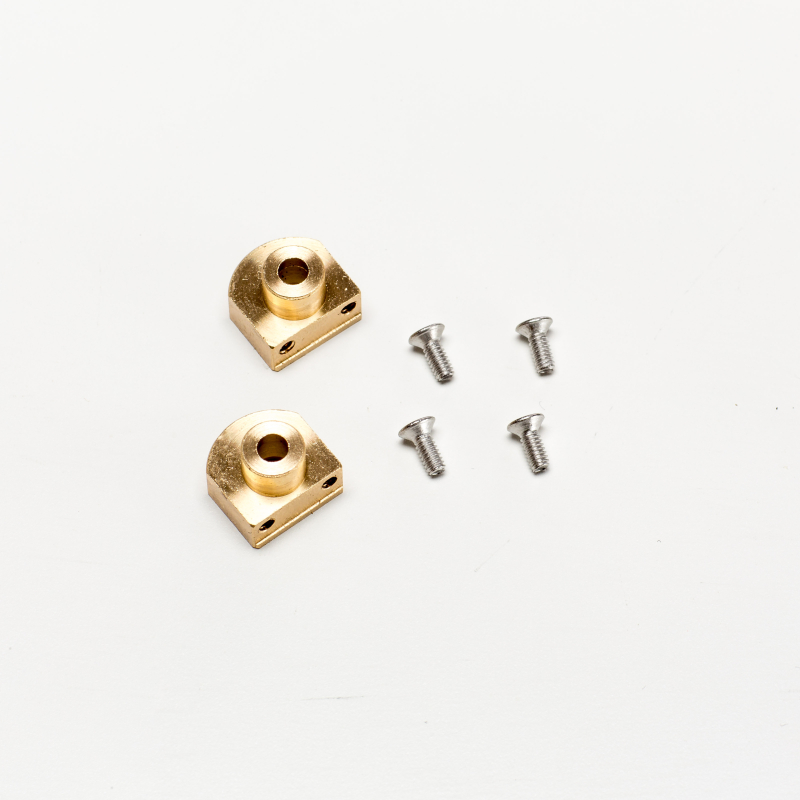                                     BRM S-412 NSU TT/Simca1000 TTS - Rear brass axle holders ("Camber") x2