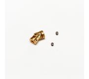 BRM S-414 NSU TT/Simca1000 TTS - Brass cardan joint for "Camber" system for 3mm axle