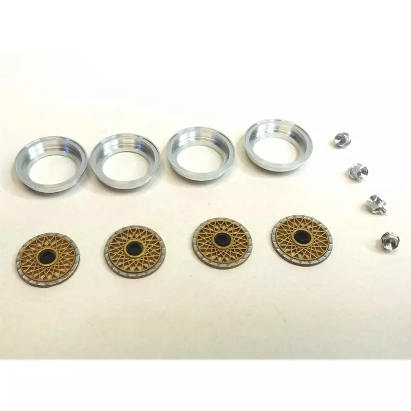  512 BBS inserts with aluminum ring and nut