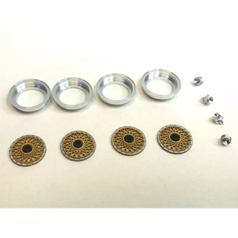 512 BBS inserts with aluminum ring and nut