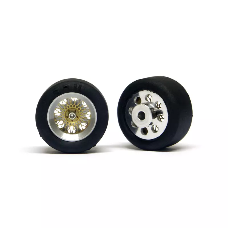  wheels type "BBS gold" for gr.C (with M2 grab screws - 2x)